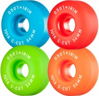Mini Logo C-Cut Skateboard Wheels - assorted mix 2 (101a)