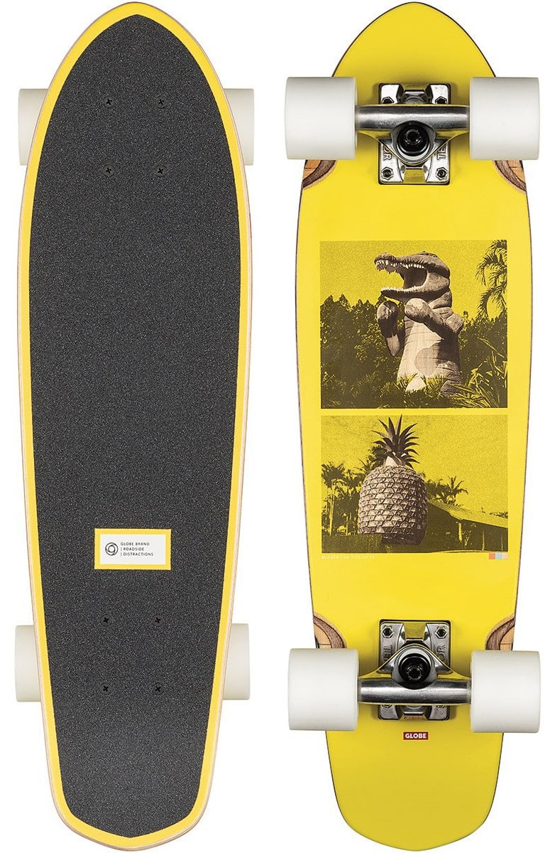 Globe Blazer 26" Cruiser Skateboard Complete pineapple express Free