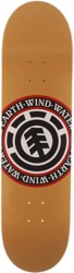 Element Seal 8.38 Skateboard Deck - mustard