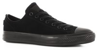 Converse Chuck Taylor All Star Pro Skate Shoes - (suede) black/black/black