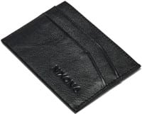 Nixon Flaco Leather Card Wallet - black