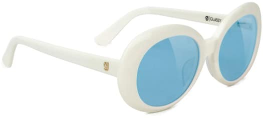 Glassy Burt Premium Plus Polarized Sunglasses - white/blue polarized lens - view large