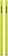 Santa Cruz Slimline Rails - neon yellow