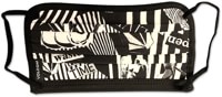 Volcom Face Covering - white/black