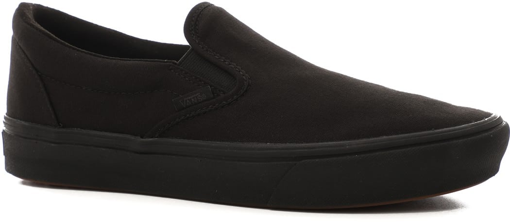 comfycush slip on vans black