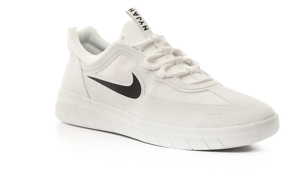 Nike sb nyjah free 2.0 summit white skate shoes Clearance