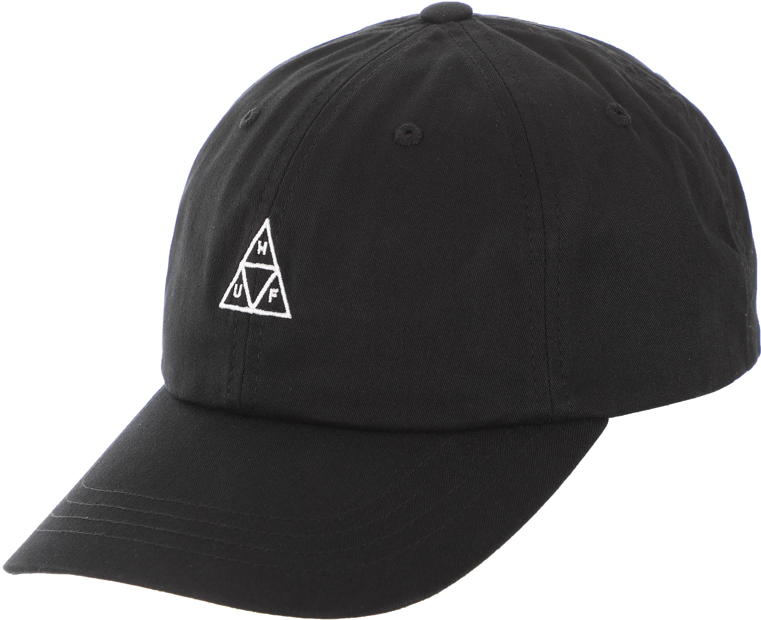 HUF Essentials Triple Triangle Strapback Hat - black | Tactics