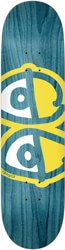 Krooked Team Eyes 8.06 Skateboard Deck - teal