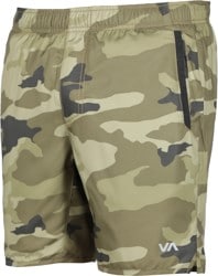 RVCA Yogger IV Shorts - green camo