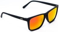 Dang Shades Recoil Polarized Sunglasses - black/red mirror polarized lens