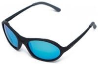 Dang Shades Glacier Polarized Sunglasses - black/blue mirror polarized lens