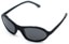 Dang Shades Glacier Polarized Sunglasses - black/smoke polarized lens