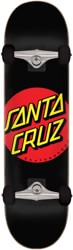 Santa Cruz Classic Dot 8.0 Complete Skateboard - black