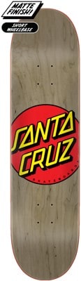 Santa Cruz Classic Dot 8.375 Skateboard Deck - grey - view large