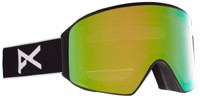 Anon M4 Cylindrical Goggles + MFI Face Mask & Bonus Lens - black/perceive variable green + perceive cloudy pink lens