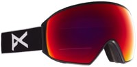 Anon M4 Toric Goggles + MFI Face Mask & Bonus Lens - black/perceive sunny red + perceive cloudy burst lens