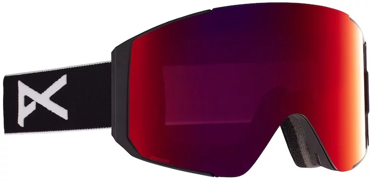 Anon Sync Goggles + MFI Bonus Lens - black/perceive sunny red +