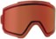 Anon Sync Goggles + MFI Bonus Lens - black/perceive sunny red + cloudy burst lens - cloudy burst lens