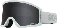 Dragon DX3 OTG Goggles - light salt/lumalens dark smoke lens