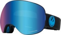 Dragon X2 Goggles + Bonus Lens - split/lumalens blue ion + lumalens amber lens