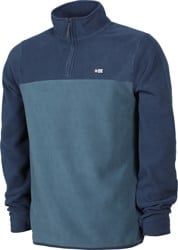 Salty Crew Ballast QTR Zip Fleece Sweatshirt - navy