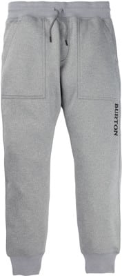 Burton Oak Fleece Pants - gray heather - view large