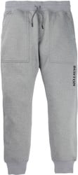 Burton Oak Fleece Pants - gray heather