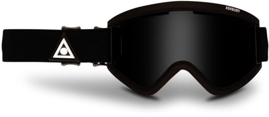 Ashbury Blackbird Goggles + Bonus Lens - black triangle/dark smoke lens + yellow lens - view large