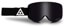 Ashbury Sonic Goggles + Bonus Lens - black triangle/dark smoke lens + yellow lens