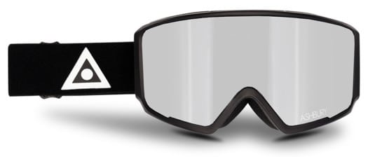 Ashbury Arrow Goggles + Bonus Lens - black triangle/silver mirror lens + yellow lens - view large