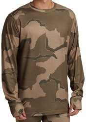Burton Midweight Base Layer Crew - barren camo