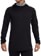 Burton Midweight X Base Layer Long Neck Hoodie - true black/gray heather