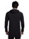 Burton Midweight X Base Layer Long Neck Hoodie - true black/gray heather - reverse