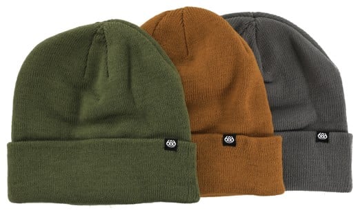 686 Standard Roll Up 3-Pack Beanie - earth pack - view large