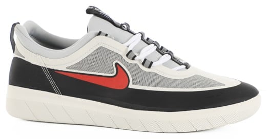 Nike SB SB Nyjah Free 2.0 Skate Shoes - black/sport red ...