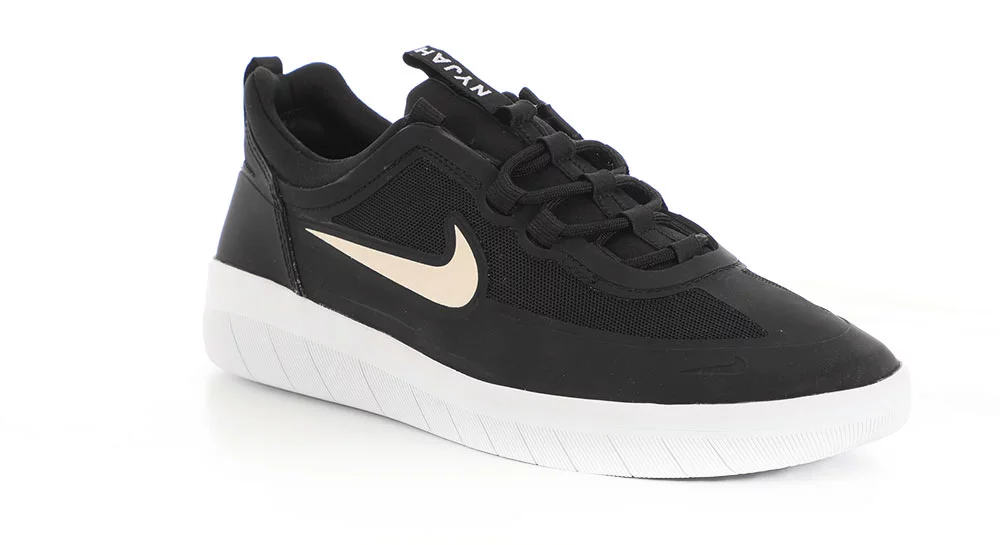 nariz Helecho vitamina Nike SB SB Nyjah Free 2.0 Skate Shoes - black/white-black-black - Free  Shipping | Tactics