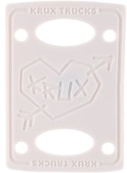 Krux Standard Skateboard Risers - white