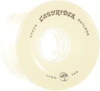 Arbor Outlook Easy Rider Series Longboard Wheels - ghost white v2 (78a)