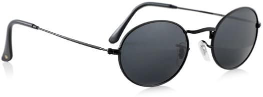 Glassy Campbell Polarized Sunglasses - black/black polarized lens - view large