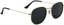 Glassy Hudson Polarized Sunglasses - gold/black polarized lens