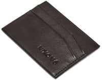Nixon Flaco Leather Card Wallet - brown
