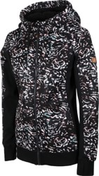 Roxy Women's Frost Printed Hoodie - true black izi