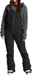 Volcom Women's Swift Bib Overall Pants (Closeout) - black