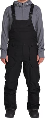 Volcom Roan Bib Overall Pants - black - view large
