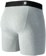 Stance Standard Combed Cotton Boxer Brief - heather grey - reverse