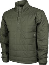 Adidas Quilted PrimaLoft Jacket - legacy green/feather grey