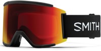 Smith Squad XL ChromaPop Goggles + Bonus Lens - black/sun red mirror lens + storm yellow flash lens
