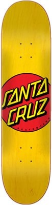 Santa Cruz Classic Dot 7.75 Skateboard Deck - yellow - view large