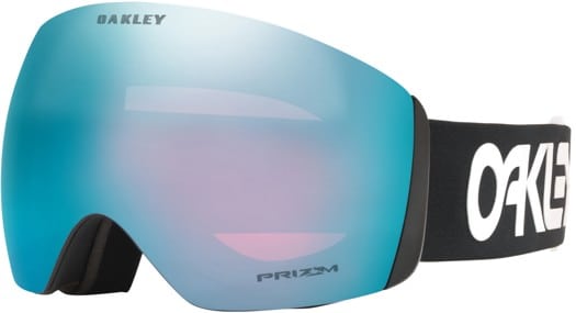 Oakley Flight Deck L Goggles - factory pilot black/prizm sapphire iridium lens - view large