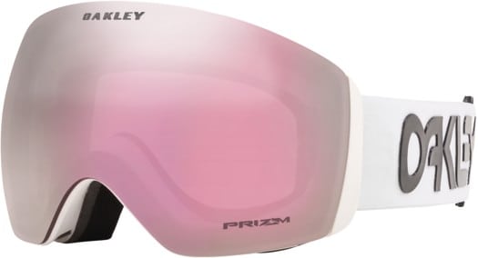 Oakley Flight Deck L Goggles - factory pilot white/prizm hi pink iridium lens - view large